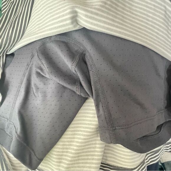 Title Nine Striped Poly Spandex Blend Buttah Skort Small #CC - Picture 5 of 9